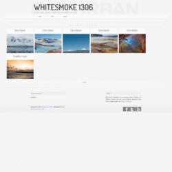 Whitesmoke 1306 Blogger Template