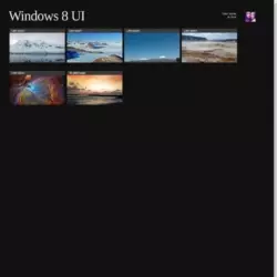 Windows 8 UI Blogger Template
