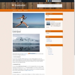 WoodenBox Blogger Template