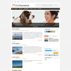 WpInsurance Blogger Template
