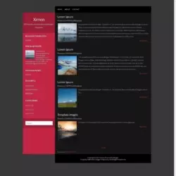 Xenon Blogger Template