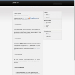 Absolutely Blogger Template