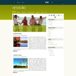 Anatolia Blogger Template