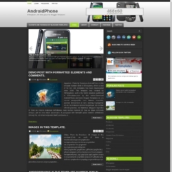 AndroidPhone Blogger Template