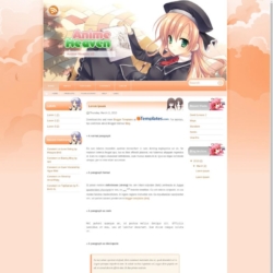Anime Heaven v2 Blogger Template
