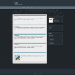 Astra Blogger Template
