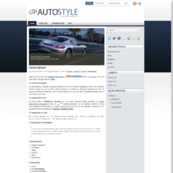 Auto Style Blogger Template