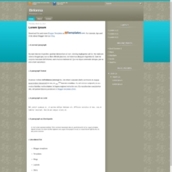 Belonna Blogger Template