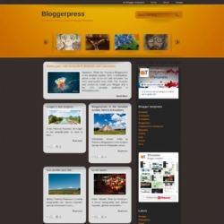 Bloggerpress Blogger Template