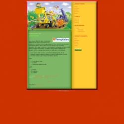 Bob the Builder Blogger Template