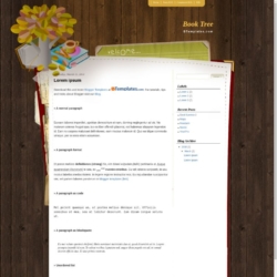 Book Tree Blogger Template