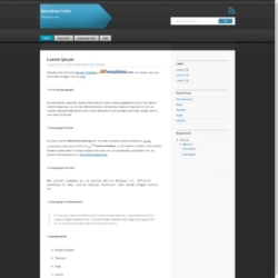 Brandnew Folio Blogger Template