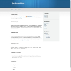 Business Blog Blogger Template