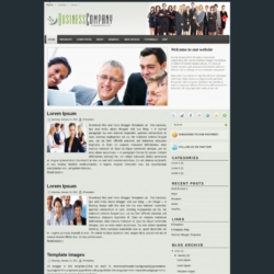 Business Company Blogger Template