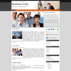 Business Corp Blogger Template