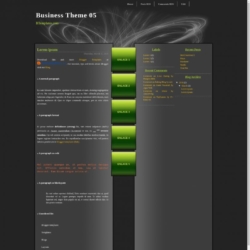 Business Theme 05 Blogger Template