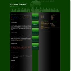 Business Theme 07 Blogger Template