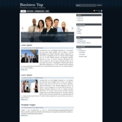 Business Top Blogger Template