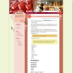 Chicago Love Beat Blogger Template