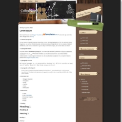 College Years Blogger Template