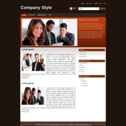 Company Style Blogger Template
