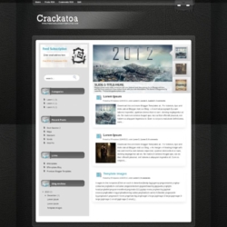 Crackatoa Blogger Template