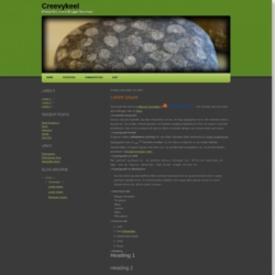 Creevykeel Blogger Template