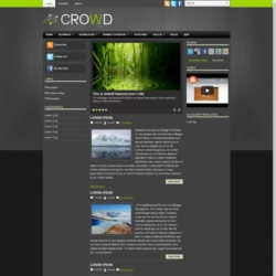 Crowd Blogger Template
