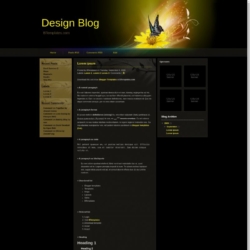 Design Blog Blogger Template
