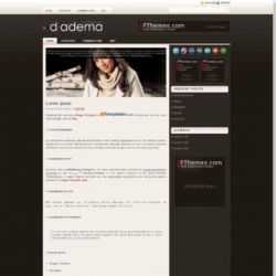 Diadema Blogger Template