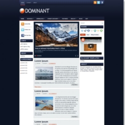 Dominant Blogger Template