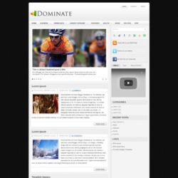 Dominate Blogger Template