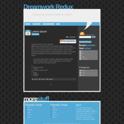 Dreamwork Redux Blogger Template