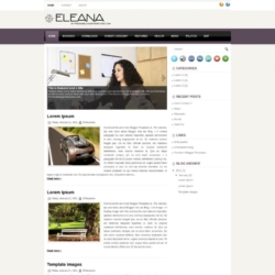 Eleana Blogger Template