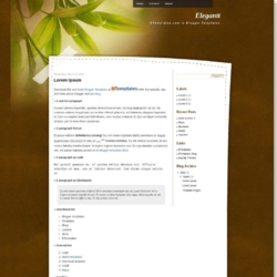 Elegantt Blogger Template