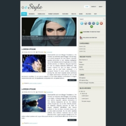 eStyle Blogger Template