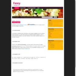 Fancy Blogger Template