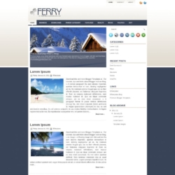 Ferry Blogger Template