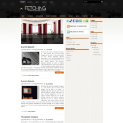 Fetching Blogger Template
