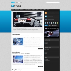 Fives Blogger Template