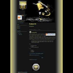 Futbol 01 Blogger Template