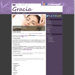 Gracia Blogger Template