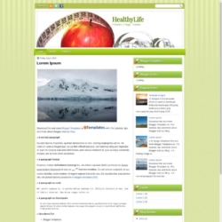 HealthyLife Blogger Template