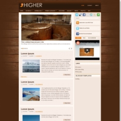 Higher Blogger Template