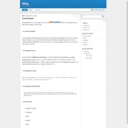 iBlog Blogger Template