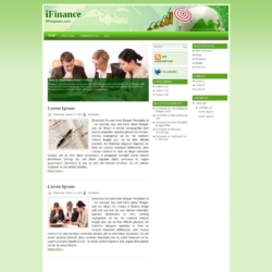 iFinance Blogger Template