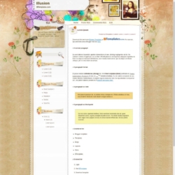 Illusion Blogger Template