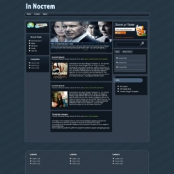 In Noctem Blogger Template