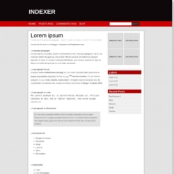 Indexer Blogger Template