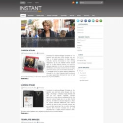 Instant Blogger Template